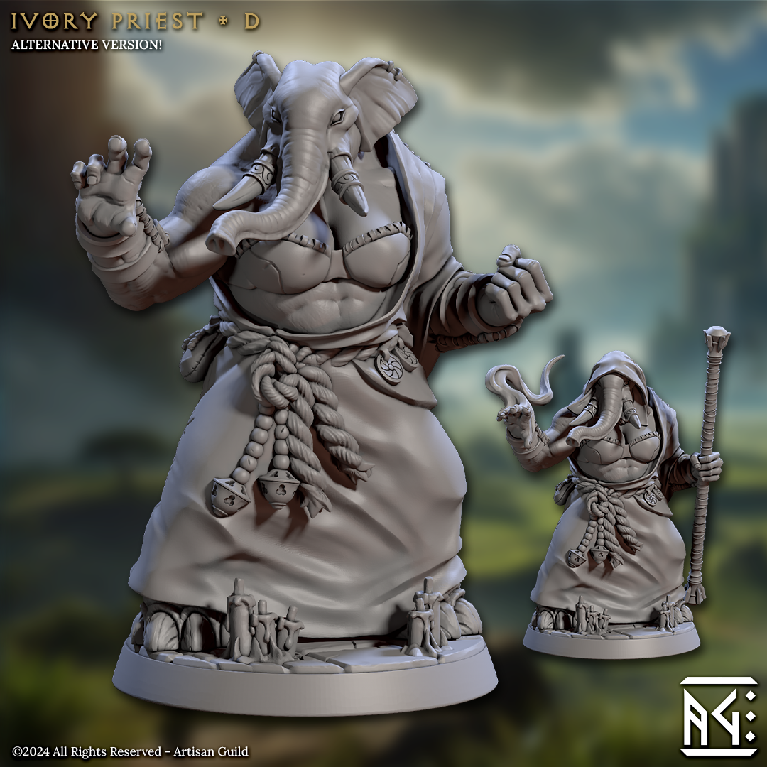 Ivory Priest - D (Elephorim Ivory Sentinels)